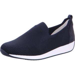 Mocassini Ara Slip-ons Lissabon Donna Blu | ARA273NBG