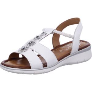 Sandali Ara Wedge Kreta Donna Bianche | ARA569EYL