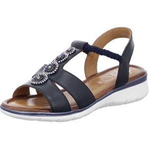 Sandali Ara Wedge Kreta Donna Blu | ARA851DMZ