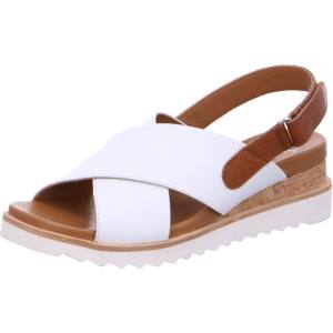 Sandali Ara Wedge Valencia Donna Bianche | ARA389QVD