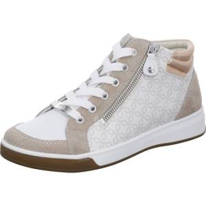 Scarpe Da Ginnastica Ara High Top Rom Sand Donna Bianche | ARA836XZH