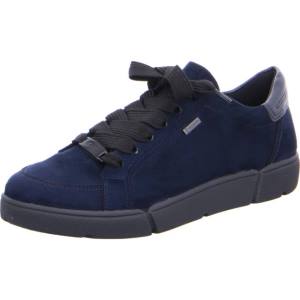 Scarpe Da Ginnastica Ara Pizzo-ups Rom Donna Blu | ARA027RFG