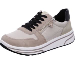 Scarpe Da Ginnastica Ara Pizzo-ups Sapporo Donna Beige | ARA583XYU