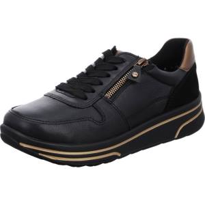 Scarpe Da Ginnastica Ara Pizzo-ups Sapporo Donna Nere | ARA589CRB