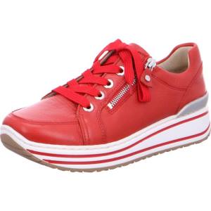 Scarpe Da Ginnastica Ara Pizzo-ups Sapporo Flame Donna Rosse | ARA975VUC