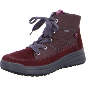 Stivali Ara Ankle Aspen Donna Rosse | ARA236GCY