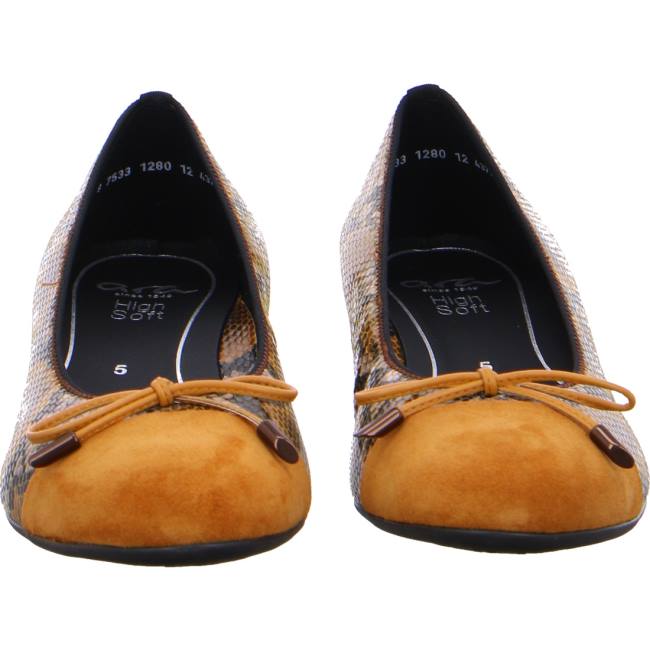 Ballerine Ara Ballet Pumps Bari Donna Gialle | ARA785NAS