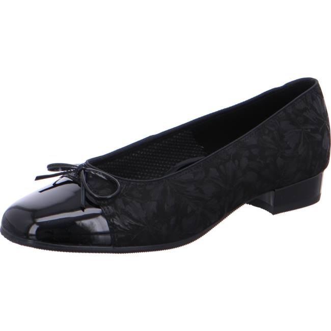 Ballerine Ara Ballet Pumps Bari Donna Nere | ARA695RDQ