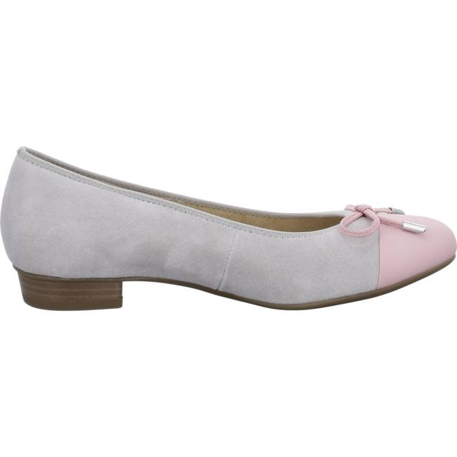 Ballerine Ara Ballet Pumps Bari Flamingo Pebble Donna Grigie | ARA196BGA