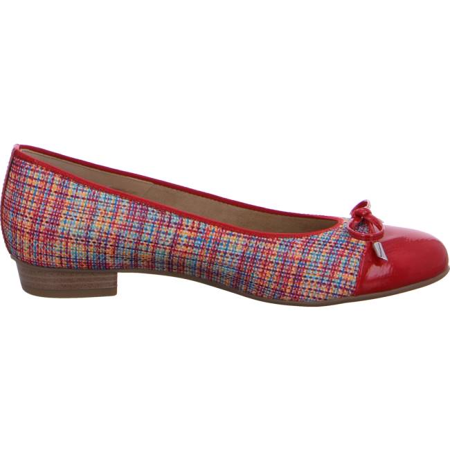 Ballerine Ara Ballet Pumps Bari Rosso Multi Donna Rosse | ARA340KSN