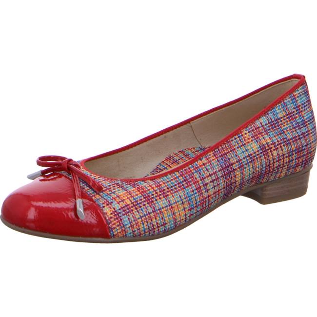 Ballerine Ara Ballet Pumps Bari Rosso Multi Donna Rosse | ARA340KSN