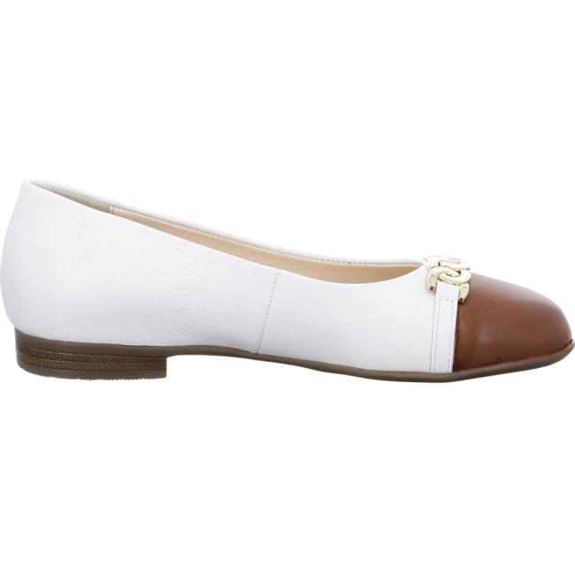 Ballerine Ara Ballet Pumps Sardinia Cognac Donna Bianche | ARA843QSV