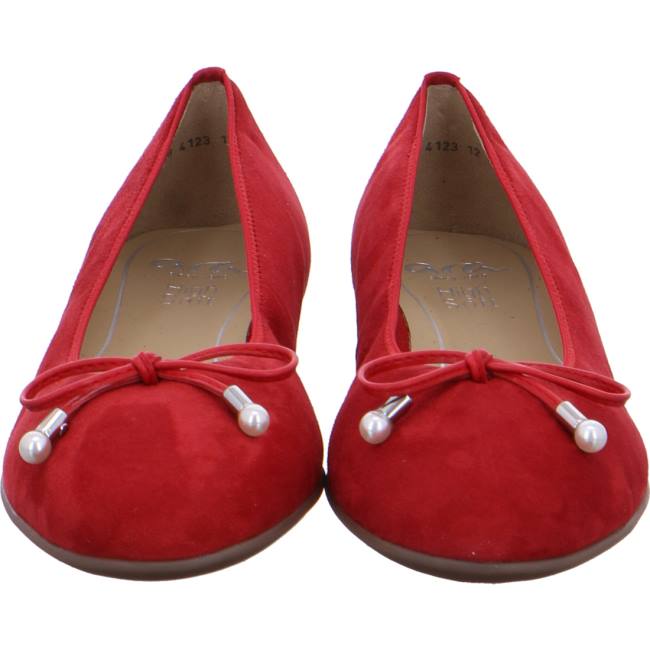 Ballerine Ara Ballet Pumps Sardinia Donna Rosse | ARA107JAS