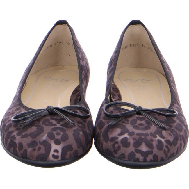 Ballerine Ara Ballet Pumps Sardinia Donna Nere | ARA152XZV