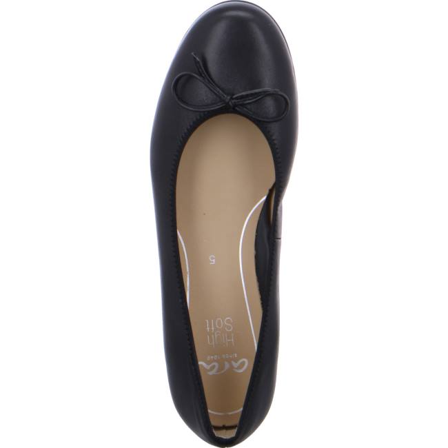 Ballerine Ara Ballet Pumps Sardinia Donna Nere | ARA732GLW