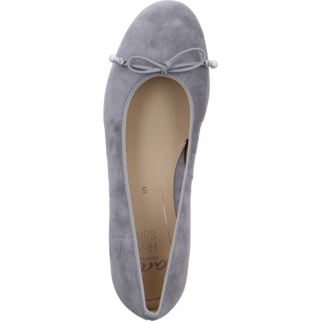 Ballerine Ara Ballet Pumps Sardinia Oyster Donna Grigie | ARA176BUK