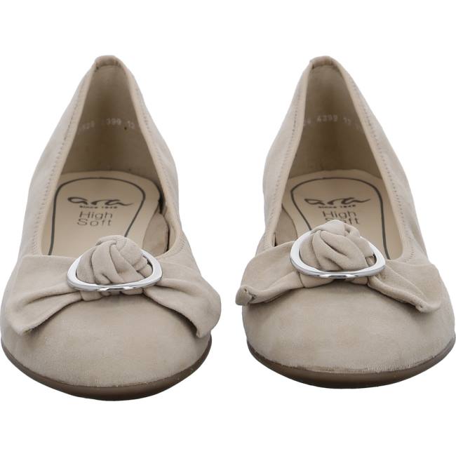 Ballerine Ara Ballet Pumps Sardinia Sand Donna Beige | ARA741FZY