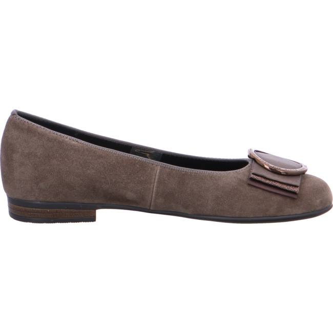 Ballerine Ara Ballet Pumps Sardinia Taiga Donna Grigie | ARA105SPF