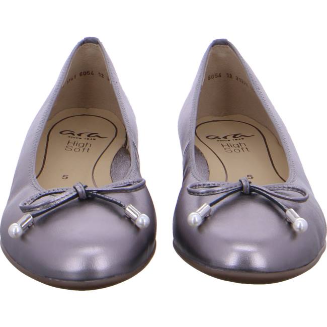 Ballerine Ara Ballet Pumps Sardinia Tin Donna Grigie | ARA319QIB