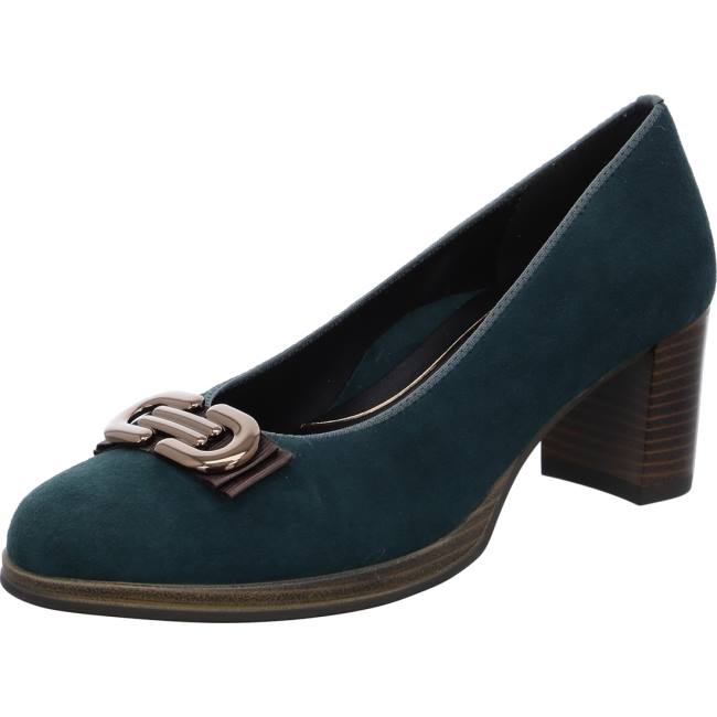 Decollete Ara Court Shoes Cannes Peacock Donna Verdi | ARA804LDX