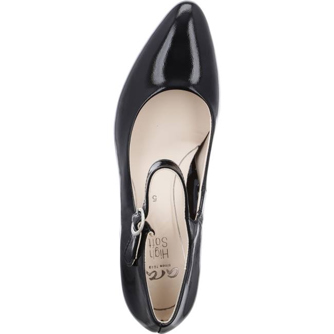 Decollete Ara Court Shoes London Donna Nere | ARA806QHE