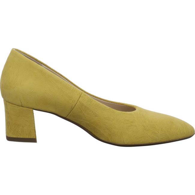 Decollete Ara Court Shoes London Sole Donna Gialle | ARA871HVY