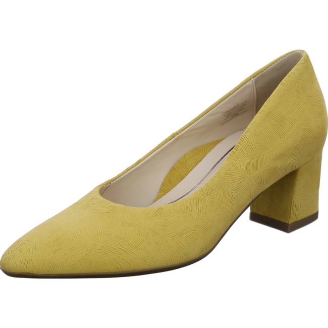 Decollete Ara Court Shoes London Sole Donna Gialle | ARA871HVY