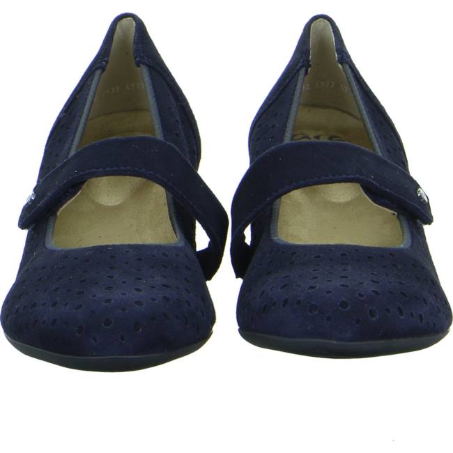 Decollete Ara Court Shoes Nizza Donna Blu | ARA502RAH