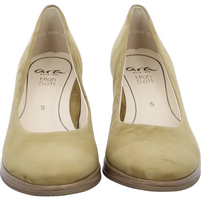 Decollete Ara Court Shoes Orly Khaki Donna Verdi | ARA028LGY