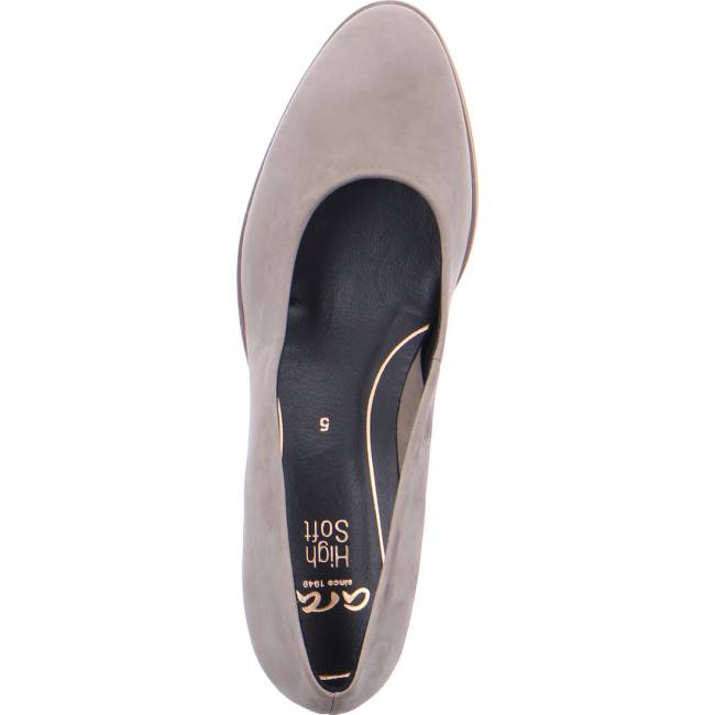 Decollete Ara Court Shoes Orly Taupe Donna Grigie | ARA604UVE