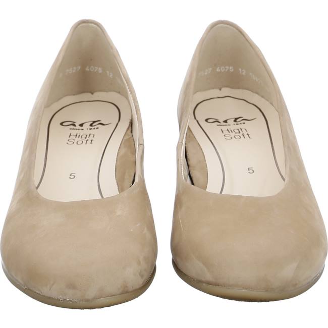 Decollete Ara Court Shoes Vicenza Camel Donna Marroni | ARA140JUN