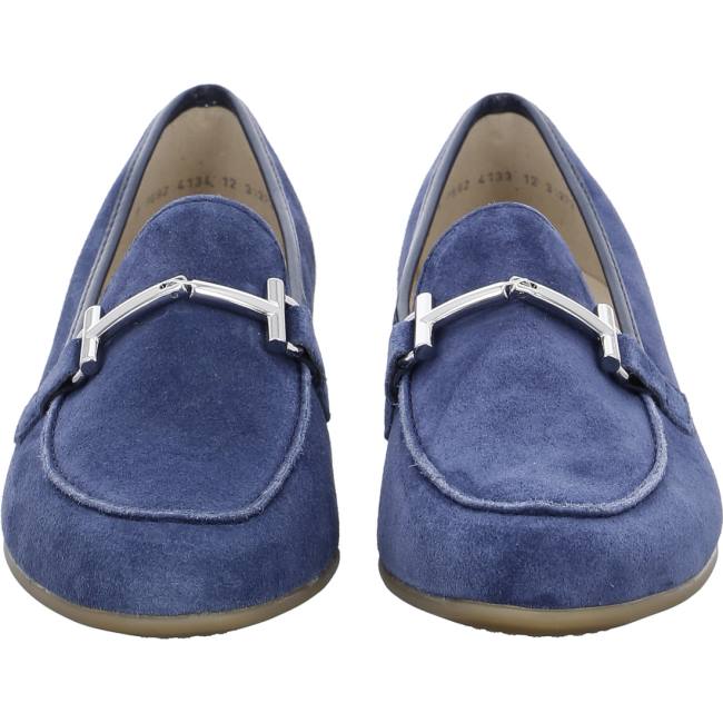 Mocassini Ara Kent Indigo Donna Blu | ARA379YRD