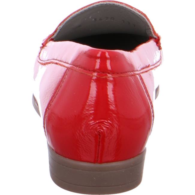 Mocassini Ara Moccasins Boston Donna Rosse | ARA098ZMX