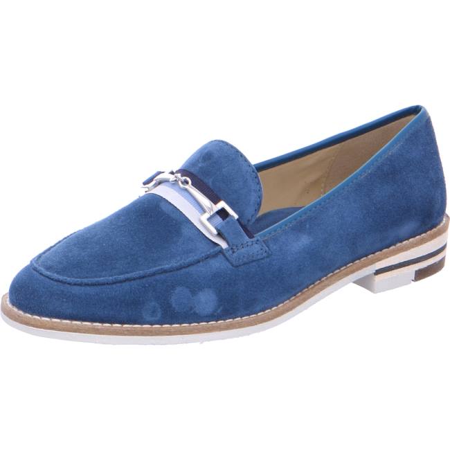 Mocassini Ara Penny Kent Capri Donna Blu | ARA928XJO