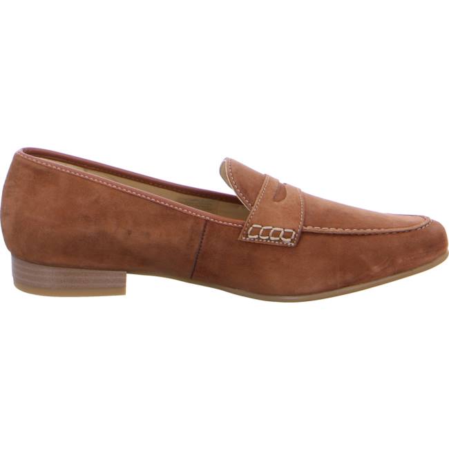 Mocassini Ara Penny Kent Cognac Donna Marroni | ARA976YPU