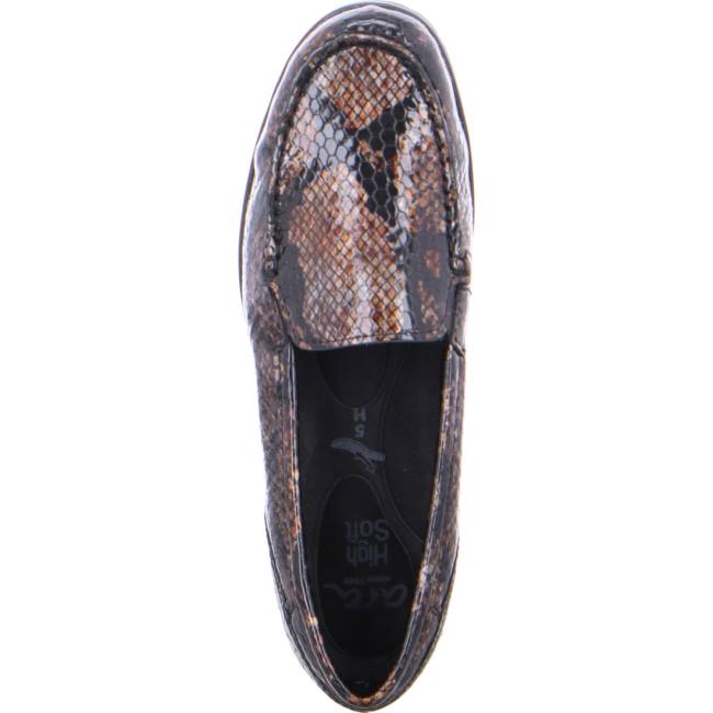 Mocassini Ara Slip-ons Dallas Donna Marroni | ARA234WKV