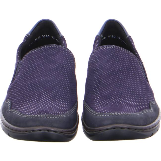 Mocassini Ara Slip-ons Gil Donna Blu | ARA930FIL