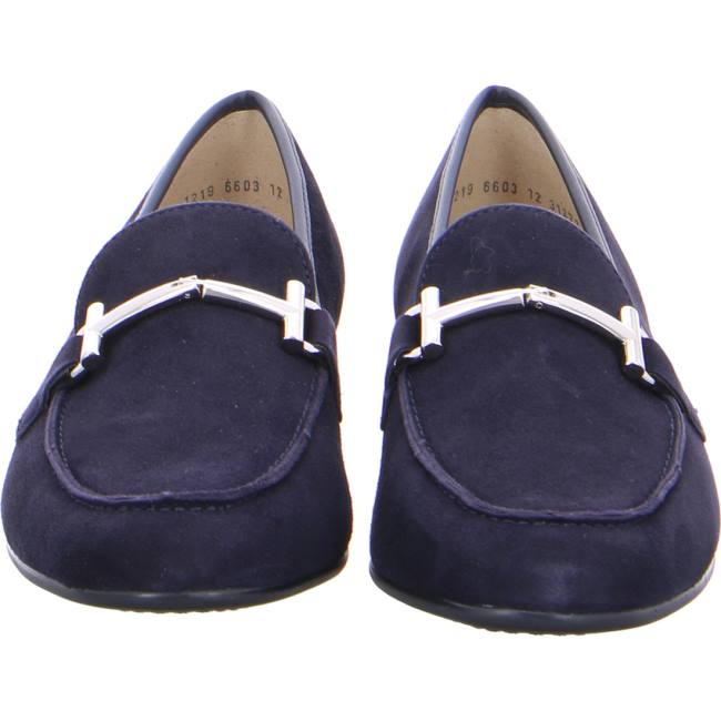 Mocassini Ara Slip-ons Kent Donna Blu | ARA460FIU