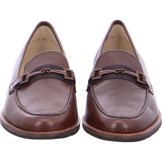 Mocassini Ara Slip-ons Kent Donna Marroni | ARA810DTJ