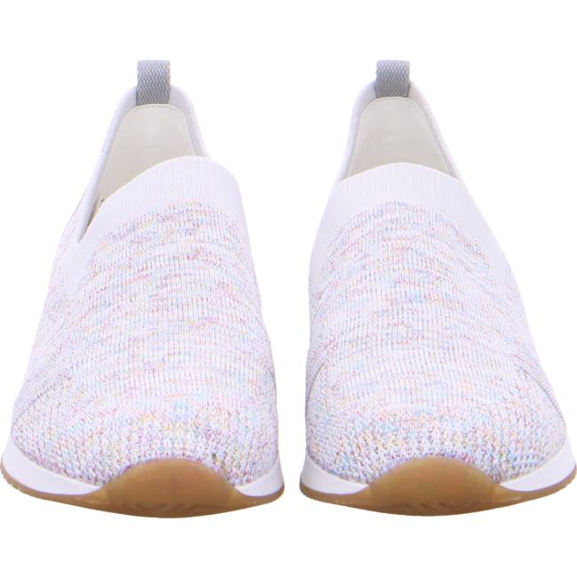 Mocassini Ara Slip-ons Lissabon Candy Donna Bianche | ARA156FPB