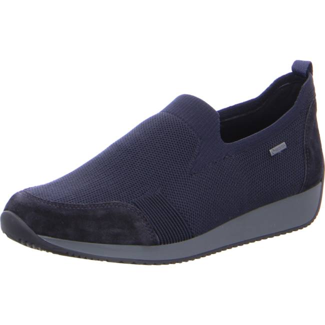 Mocassini Ara Slip-ons Lissabon Donna Blu | ARA706AED