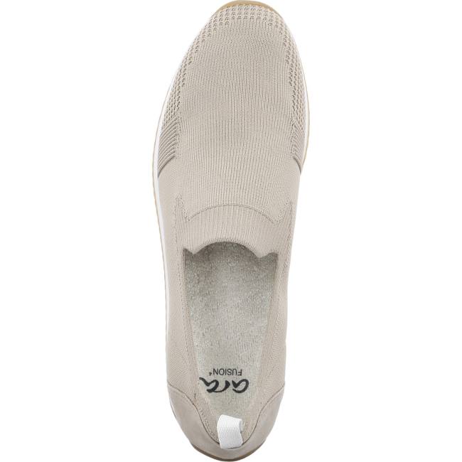 Mocassini Ara Slip-ons Lissabon Sand Donna Beige | ARA702AWJ