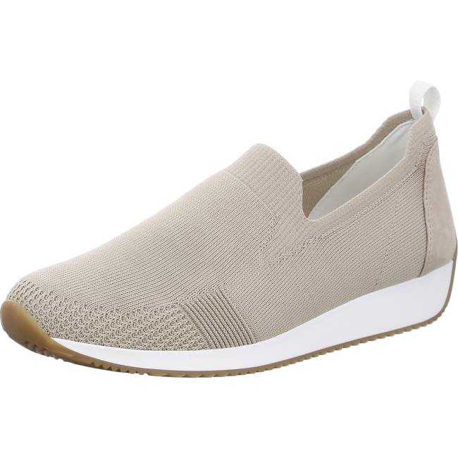 Mocassini Ara Slip-ons Lissabon Sand Donna Beige | ARA702AWJ