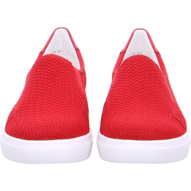 Mocassini Ara Slip-ons New York Donna Rosse | ARA186OAQ