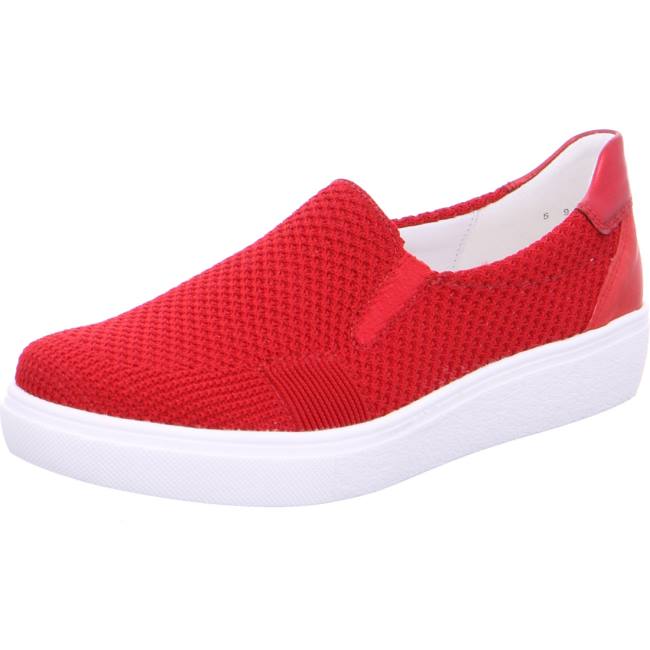 Mocassini Ara Slip-ons New York Donna Rosse | ARA186OAQ