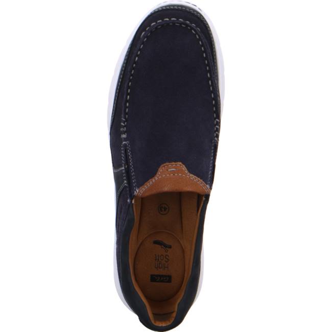 Mocassini Ara Slip-ons Sario Uomo Blu | ARA045IEU