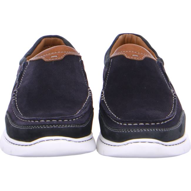 Mocassini Ara Slip-ons Sario Uomo Blu | ARA045IEU