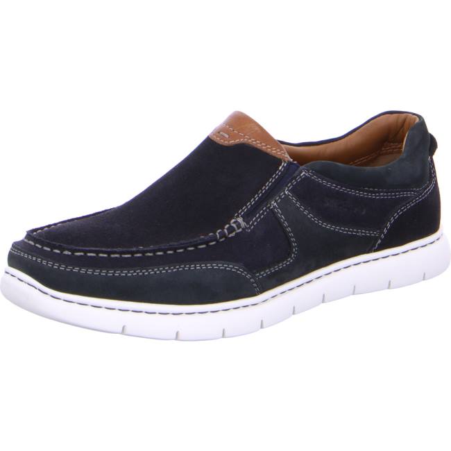 Mocassini Ara Slip-ons Sario Uomo Blu | ARA045IEU