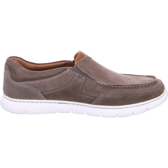 Mocassini Ara Slip-ons Sario Uomo Grigie | ARA793SQL