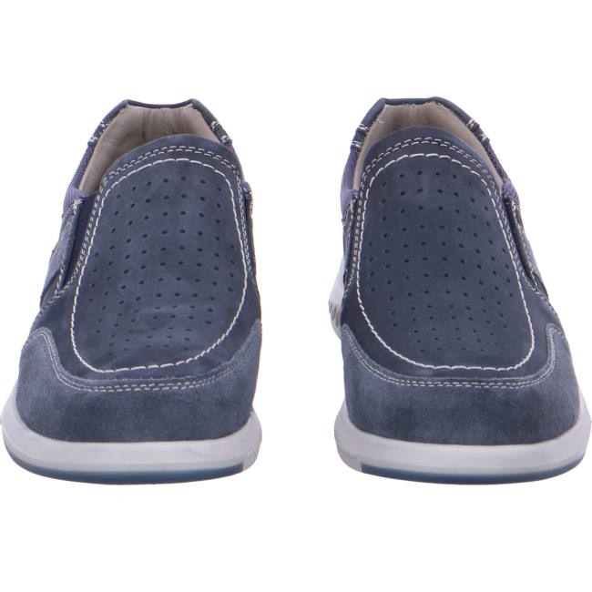 Mocassini Ara Slip-ons Siro 2.0 Jeans Uomo Blu | ARA431WOT